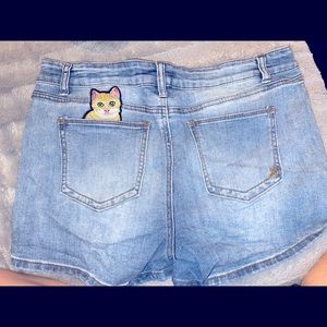 Sew patterned shorts